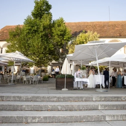 Außenansicht Kastell Stegersbach aufgenommen durch Fotograf Wedding Paradise
